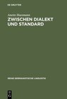 Buchcover Zwischen Dialekt und Standard