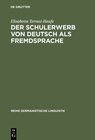 Buchcover Der Schulerwerb von Deutsch als Fremdsprache