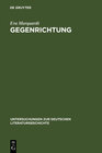 Buchcover Gegenrichtung