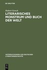 Buchcover Literarisches Monstrum und Buch der Welt