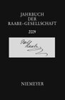 Buchcover Jahrbuch der Raabe-Gesellschaft 2009
