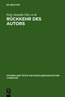 Buchcover Rückkehr des Autors