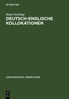 Buchcover Deutsch-englische Kollokationen