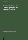 Buchcover Lernersprache Französisch