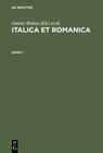 Buchcover Italica et Romanica