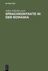 Buchcover Sprachkontakte in der Romania