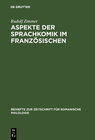 Buchcover Aspekte der Sprachkomik im Französischen
