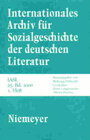 Buchcover Internationales Archiv für Sozialgeschichte der deutschen Literatur