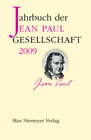 Buchcover Jahrbuch der Jean-Paul-Gesellschaft / 2009
