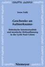 Buchcover "Geschenke an Aufmerksame"