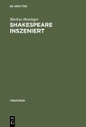 Buchcover Shakespeare inszeniert