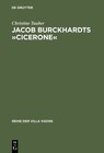 Buchcover Jacob Burckhardts »Cicerone«