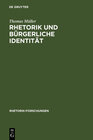 Buchcover Rhetorik und bürgerliche Identität