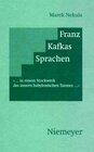 Buchcover Franz Kafkas Sprachen