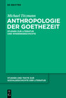 Buchcover Anthropologie der Goethezeit
