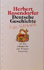 Buchcover Deutsche Geschichte - Ein Versuch, Band 1