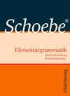 Buchcover Schoebe (R) Elementargrammatik