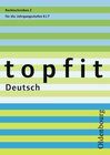 Buchcover topfit Deutsch - Neuausgabe 2006 / Rechtschreiben 2