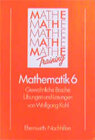 Buchcover Mathematik 6