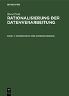 Buchcover Horst Futh: Rationalisierung der Datenverarbeitung / Datenschutz und Datensicherung
