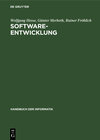 Buchcover Handbuch der Informatik / Programmiermethoden, Software Engineering / Software-Entwicklung