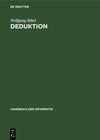 Buchcover Handbuch der Informatik / Künstliche Intelligenz / Deduktion