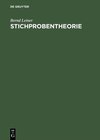 Buchcover Stichprobentheorie