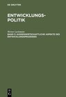 Buchcover Werner Lachmann: Entwicklungspolitik / Entwicklungspolitik