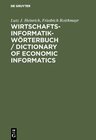 Buchcover Wirtschaftsinformatik-Wörterbuch / Dictionary of Economic Informatics