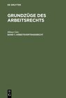 Buchcover Hilmar Götz: Grundzüge des Arbeitsrechts / Arbeitsvertragsrecht