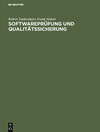 Buchcover Softwareprüfung und Qualitätssicherung