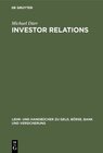 Buchcover Investor Relations