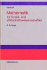 Buchcover Mathematik für Sozial- und Wirtschaftswissenschaftler