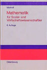 Buchcover Mathematik für Sozial- und Wirtschaftswissenschaftler