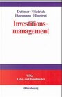Buchcover Investitionsmanagement