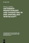 Buchcover Unternehmensführung und Marketing in der Immobilienwirtschaft