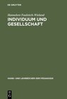 Buchcover Individuum und Gesellschaft