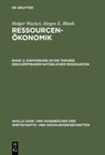 Buchcover Holger Wacker; Jürgen E. Blank: Ressourcenökonomik / Einführung in die Theorie erschöpfbarer natürlicher Ressourcen