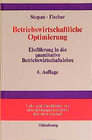 Buchcover Betriebswirtschaftliche Optimierung