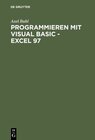 Buchcover Programmieren mit Visual Basic - Excel 97