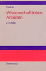 Buchcover Wissenschaftliches Arbeiten