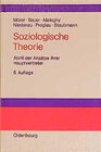 Buchcover Soziologische Theorie