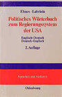 Buchcover Politisches Wörterbuch zum Regierungssystem der USA
