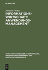 Buchcover Informationswirtschaft: Anwendungsmanagement