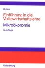 Buchcover Einführung in die Volkswirtschaftslehre. Mikroökonomie