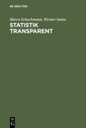 Buchcover Statistik transparent