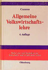 Buchcover Allgemeine Volkswirtschaftslehre
