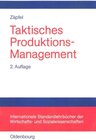 Buchcover Taktisches Produktions-Management