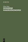 Buchcover Moderne Makroökonomik