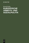 Buchcover Europäische Arbeits- und Sozialpolitik